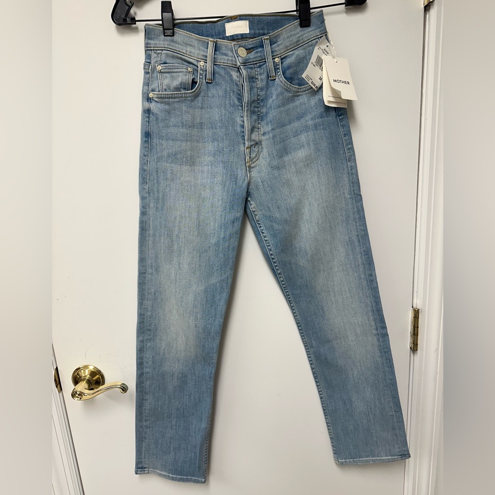 MOTHER Light Blue Women’s Straight Jeans